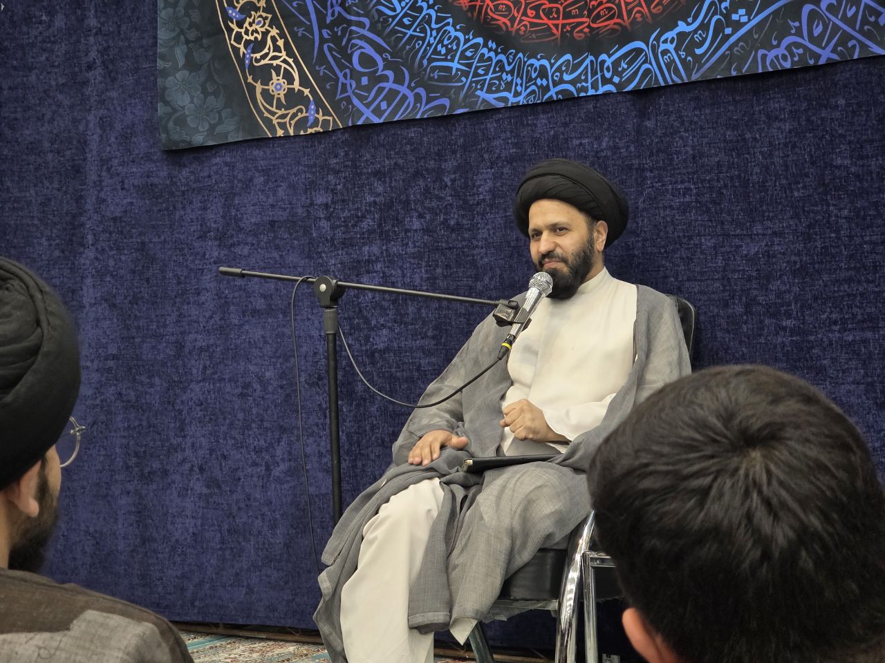 گزارش تصویری | شب سوم - مراسم مناجات خوانی و محفل انس با قرآن