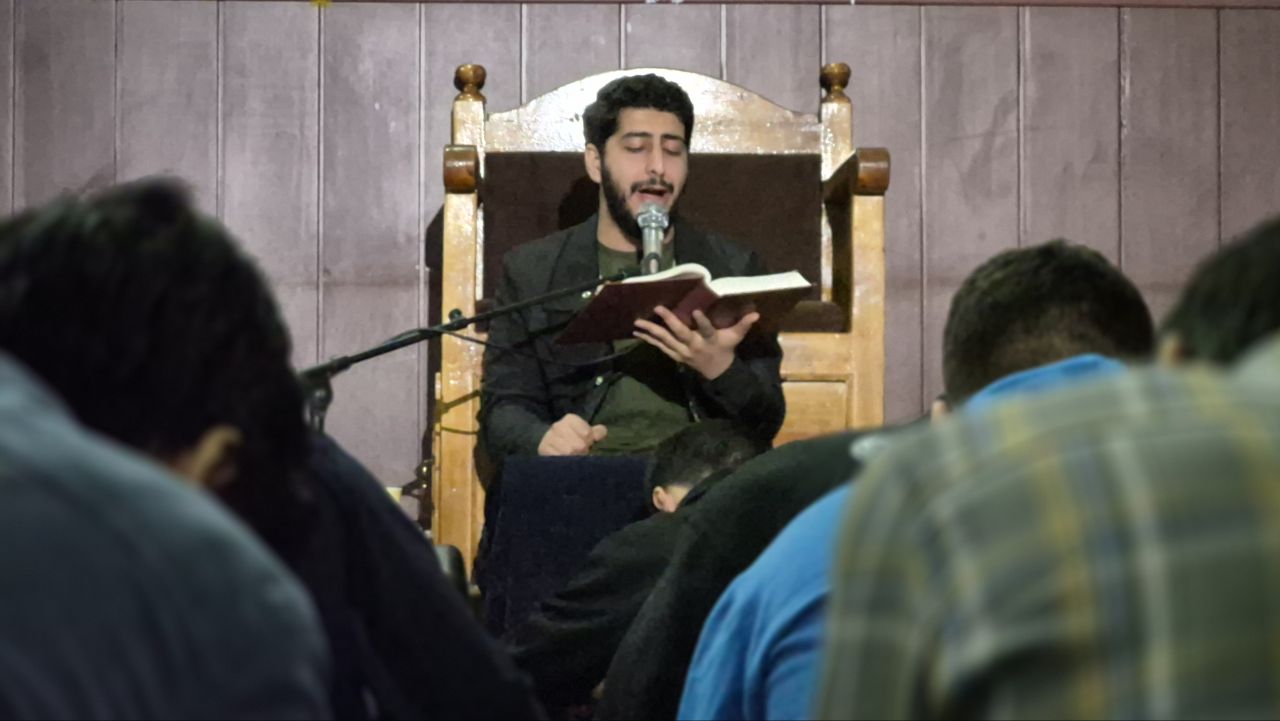 گزارش تصویری | مناجات خوانی و توسل به اهل بیت (ع)