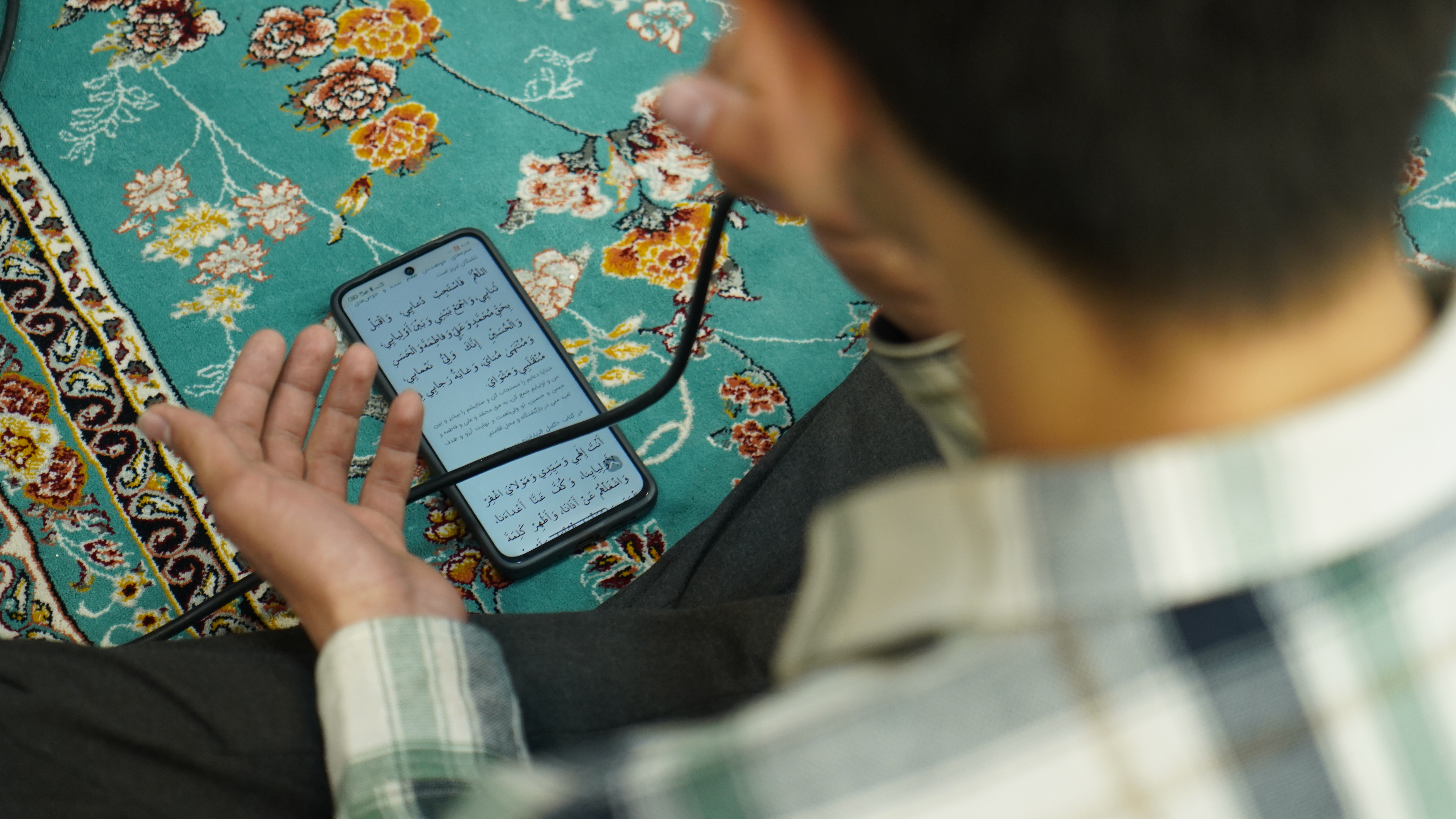 گزارش تصویری | شب اول - مراسم مناجات خوانی و محفل انس با قرآن