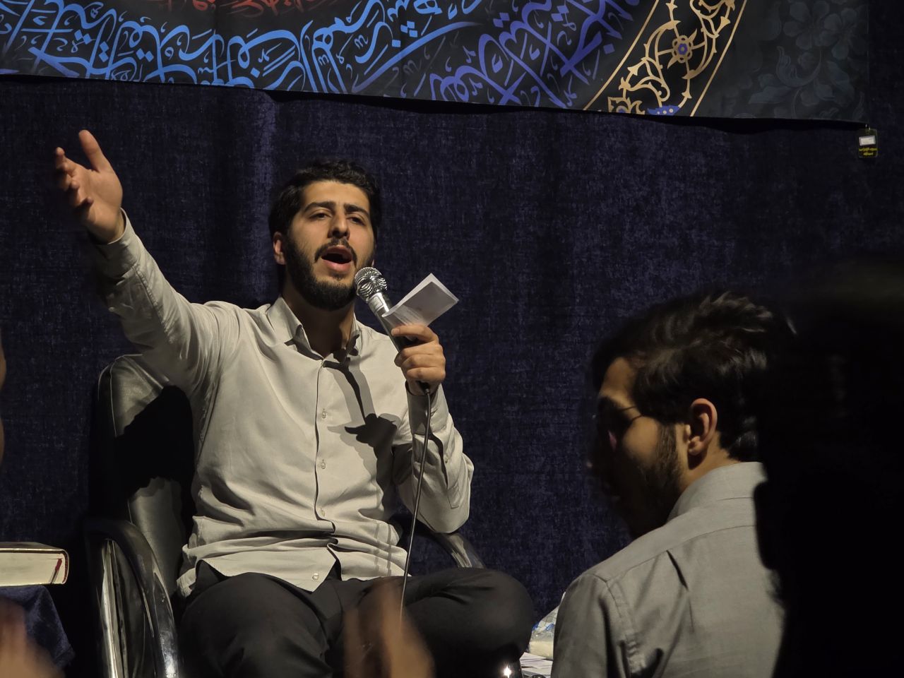 گزارش تصویری | شب سوم - مراسم مناجات خوانی و محفل انس با قرآن