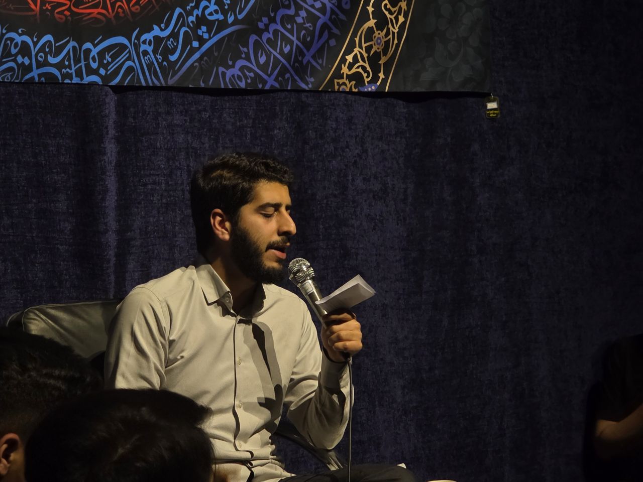 گزارش تصویری | شب سوم - مراسم مناجات خوانی و محفل انس با قرآن