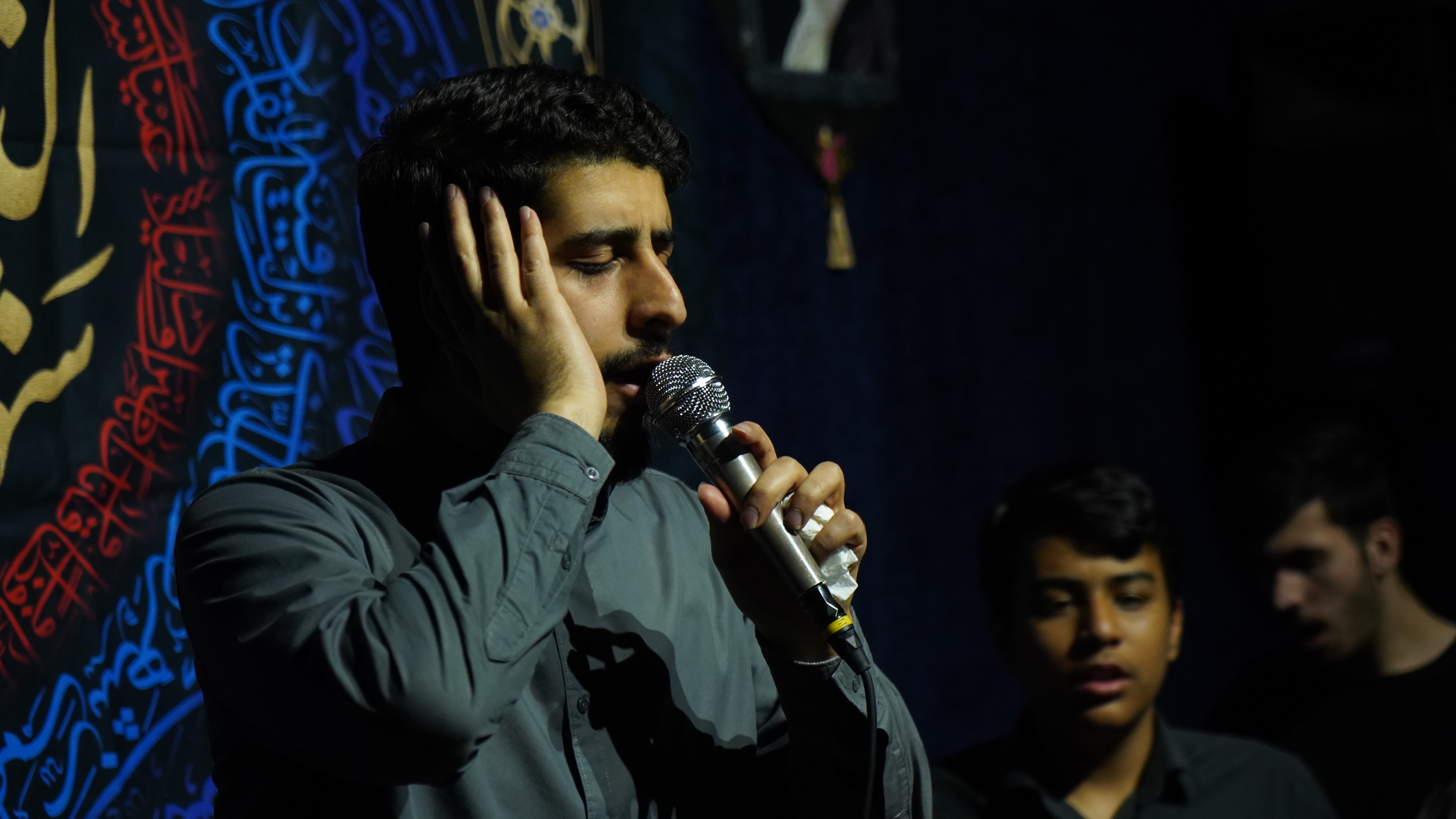 گزارش تصویری | شب اول - مراسم مناجات خوانی و محفل انس با قرآن