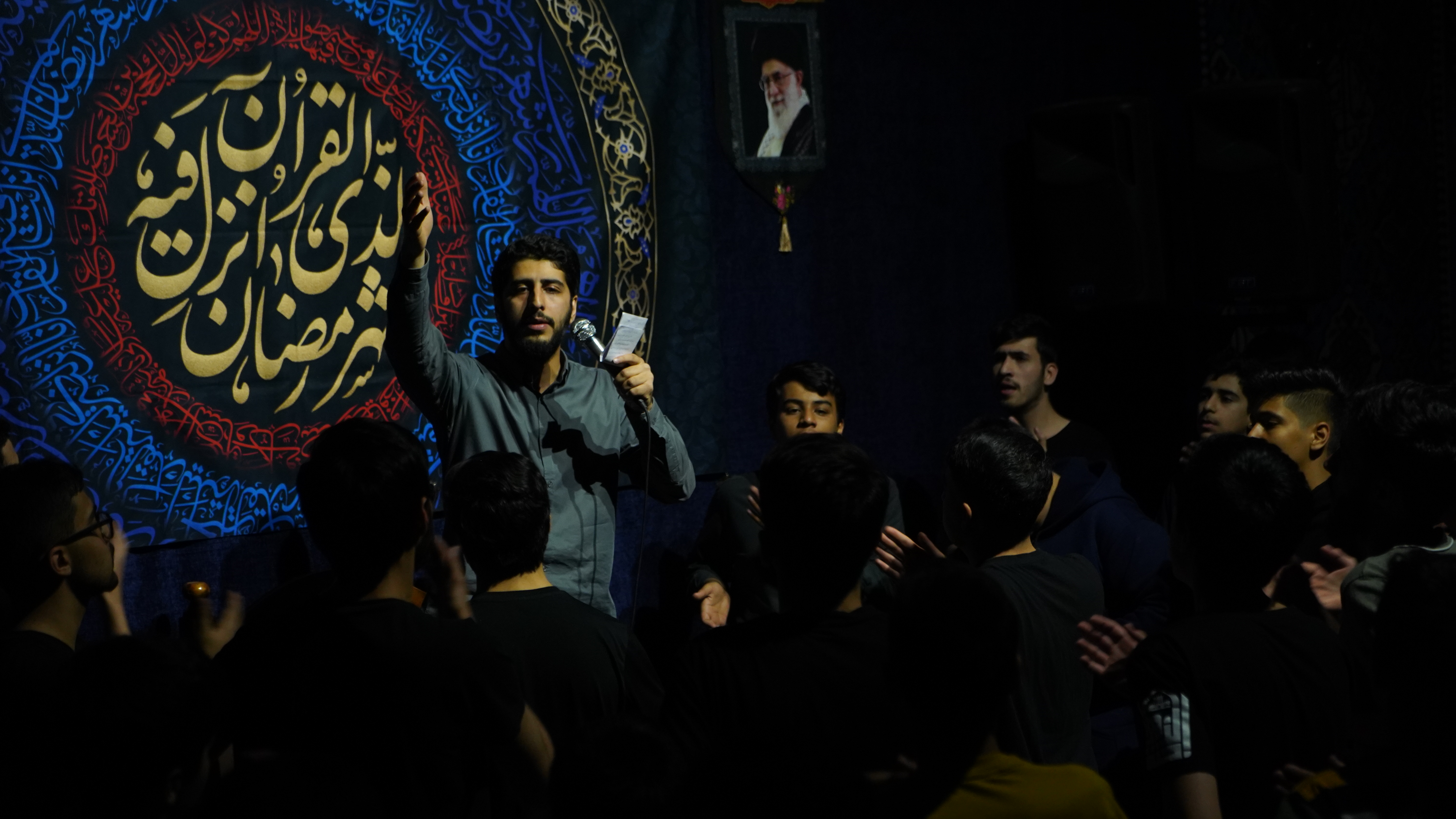 گزارش تصویری | شب اول - مراسم مناجات خوانی و محفل انس با قرآن