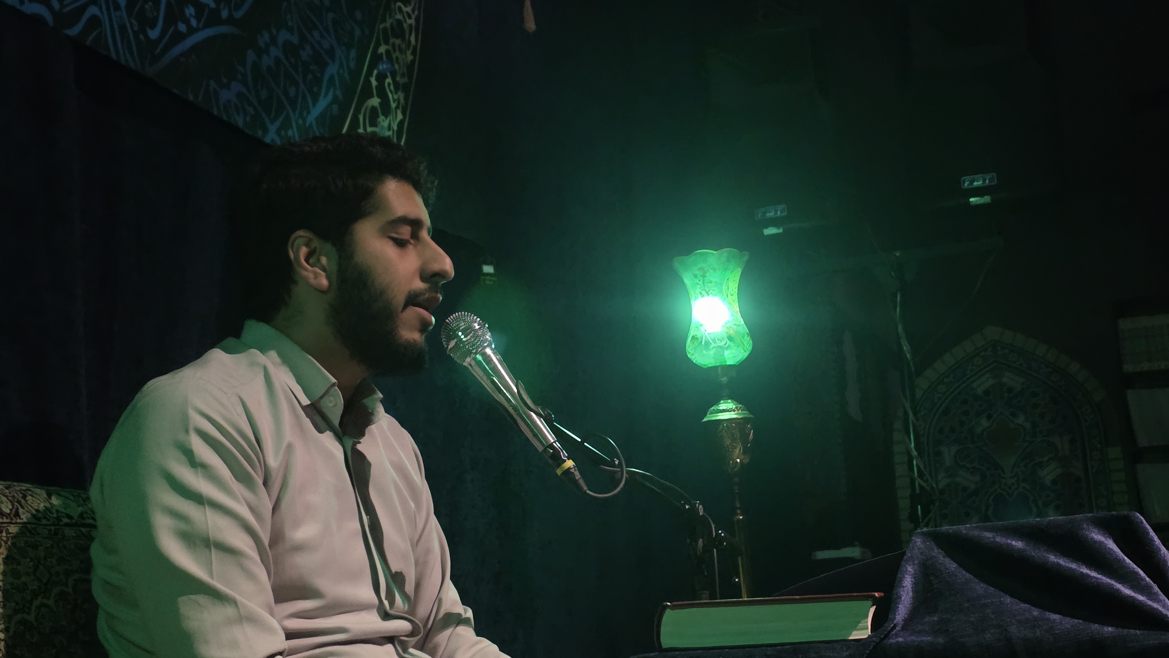 گزارش تصویری | شب پنجم - مراسم مناجات خوانی و محفل انس با قرآن