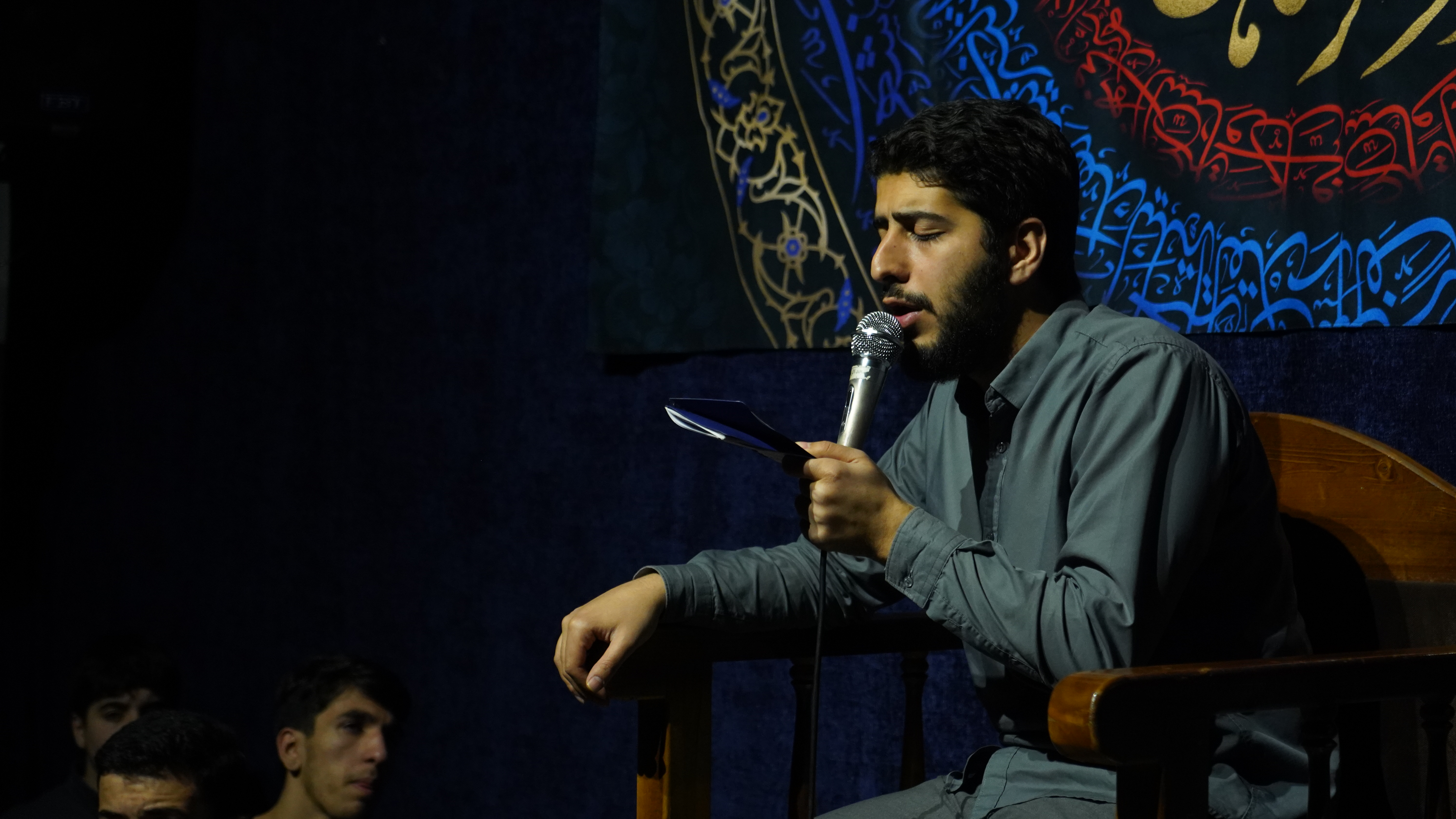 گزارش تصویری | شب اول - مراسم مناجات خوانی و محفل انس با قرآن