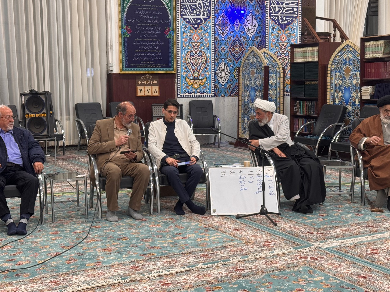 هم اندیشی فرهیختگان شهر مشهد در مسجد الزهرا (س)